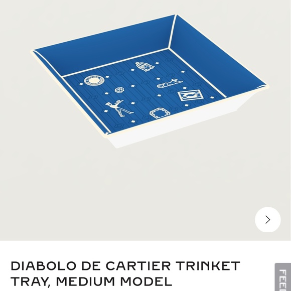 NEW Limited Edition Cartier Panther Trinket Tray Medium Model - Picture 9 of 10